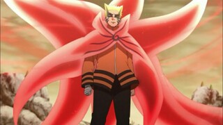 naruto vs isshiki (jigen) full move || sub indo || full HD [ NARUTO MODE BARYON]