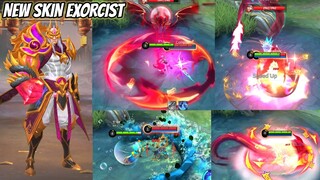 GAMEPLAY SKIN EXORCIST ALUCARD, ALDOUS, WANWAN ! KUALITAS 10 JUTAA, DI LUAR NALAR EFEK NYA