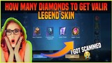 How Many Diamonds To Get Valir Legend Skin or Magic Crystal? | MLBB