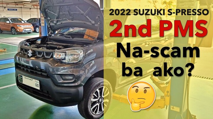 Suzuki S-presso 2022 2nd PMS Services and Cost