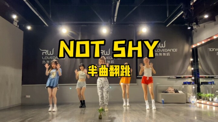 听说这支又🔥了，晒个库存，为了荔枝位漂伤的头发到现在都没养好｜《NOT SHY》翻跳