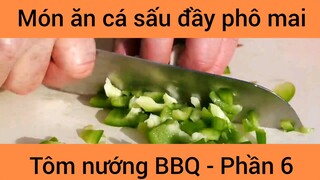 Món ăn cá sấu đầy phô mai tôm nướng BBQ #6