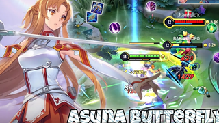 เกมเพลย์ Butterfly / Asuna Jungle Pro Arena of Valor อารีน่าแห่งความกล้าหาญ