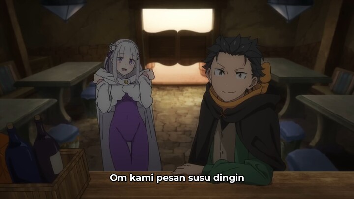 Re:ZERO Season 4 Episode 2 - Subaru & Emilia Memulai Perjalan Menemui Sage Shaula.