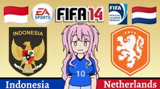 Miyako FIFA 14 | Indonesia VS Netherlands