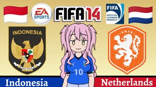 Miyako FIFA 14 | Indonesia VS Netherlands