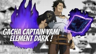 RILIS BLACK CLOVER MOBILE ENGLISH GACHA DAPAT YAMI ELEMENT DARK - BLACK CLOVER MOBILE