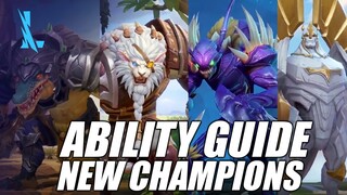Wild Rift - New Champions (Ability Preview) | Base on PC