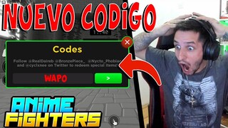 😱 NUEVO CODIGO DE ANIME FIGHTERS CODES ROBLOX *UPDATE 15*