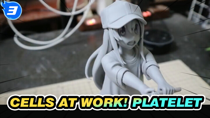 Cells at Work!|【Clay Production】Platelet（Kesshōban）_3