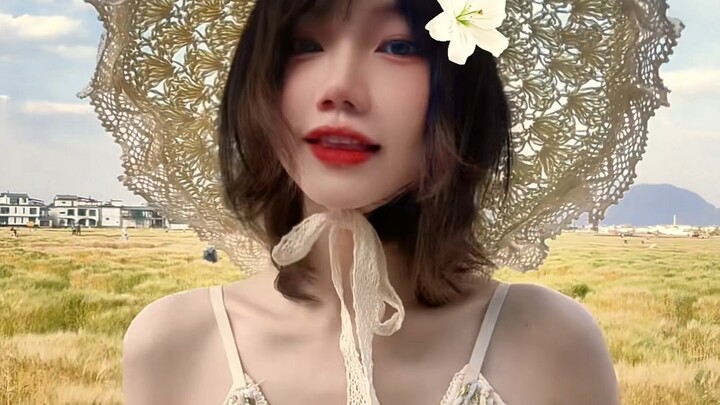 Latar belakang di Dali benar-benar terlihat seperti palsu!