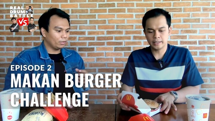 REAL DRUM BATTLE - MAKAN BURGER CHALLENGE (2/7)