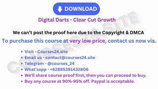 Digital Darts - Clear Cut Growth