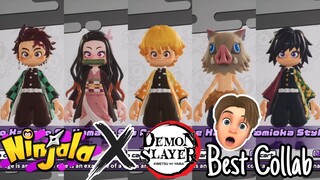 Ninjala X Demon Slayer Collab All Items Available on Store Nintendo Switch