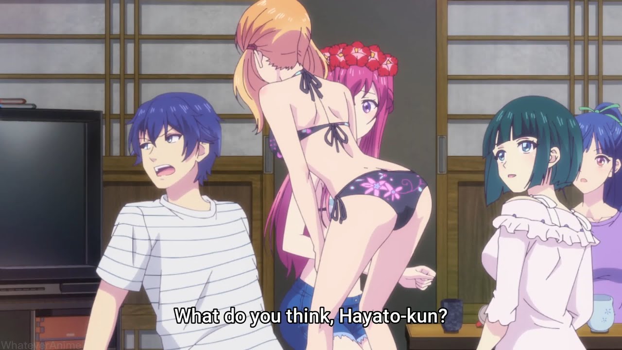Give me your thoughts on who you think is Hayato's wife #anime #goddes