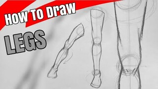 Cara Menggambar Kaki Anime Part 1