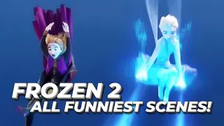 FROZEN 2 FUNNIEST SCENES! 😂🔥| Disney | Anna & Elsa | Frozen Cuber