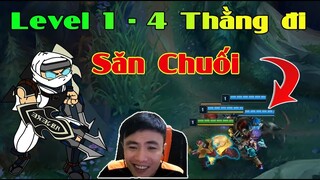 Zed Mới Level 1 - 4 Thằng Rủ Nhau Đi Săn Chuối | 15 phút GG - ThrowThi