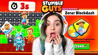 ZEREI BLOCKDASH LENDÁRIO com TODAS as NOVAS SKINS do MR BEAST no STUMBLE GUYS!! NEM ACREDITEI...