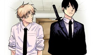 [Color] Chainsaw Man 1-5 Comic Highlights Quick Reading