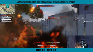 Kocaknya Kemas udah sok jago tp malah knock duluan?!! WKWKWK