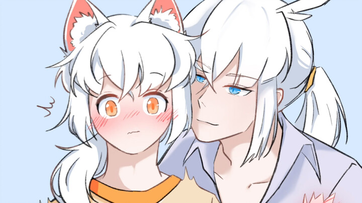 恋爱系统的喵呜和白枭结合会变成什么嘞？