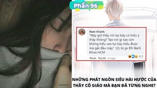 Top Comment: Những Phát Ngôn Hài Hước Của giáo Viên Mà Bạn Đã Từng Nghe ??