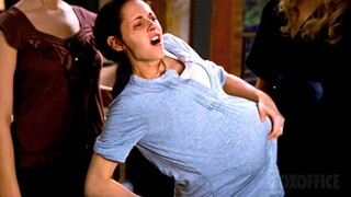 Bella gives birth to her vampire baby
