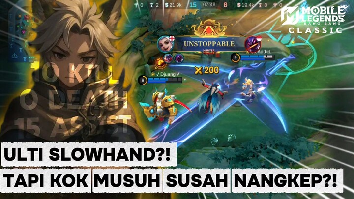 ULTI SLOWHAND tapi GAK PERNAH MATI! 🔥 Rahasia HARITH 10/0/15 TANPA TERSENTUH 💎🏃‍♂️