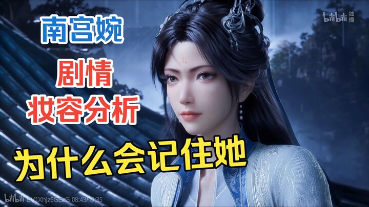 Why do I remember Nan Gong Wan? She has a very unique aura.