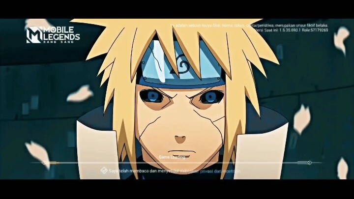 Loading Screen Mobile Legends x NARUTO