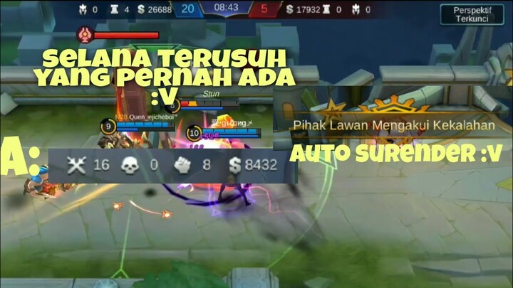 GAME PLAY Pake selena gada ahlak|| MATI 0