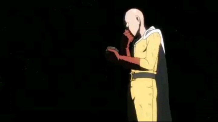 One punch man Saitama vs Boros