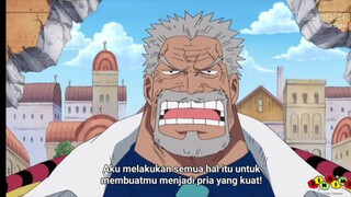 cara garp mendidik luffy!!!