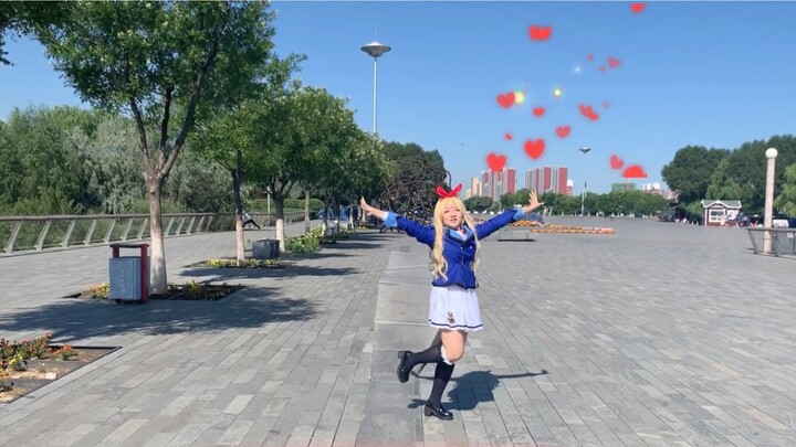 [Xin Xiaoxin] Idol aktivitas flip star palace strawberry cos lagu ujian masuk strawberry