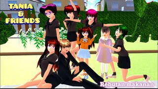 TANIA & FRIENDS #part 20 DRAMA SAKURA SCHOOL SIMULATOR | MUTIA ANIMASI | PEANUT BUTTER