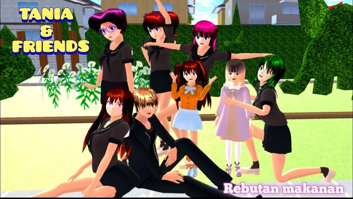 TANIA & FRIENDS #part 20 DRAMA SAKURA SCHOOL SIMULATOR | MUTIA ANIMASI | PEANUT BUTTER