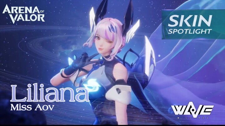 【AOV】Skin wAVe Miss Aov Liliana | Arena Of Valor | LiênQuân | ROV | 傳說對決