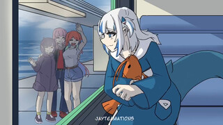 【Gawr Gura】🔱最后的火车之旅💙