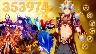 Itto C6 The Berserker vs All Weekly Boss - This is What 420% Crit DMG Triple Crown Look Like