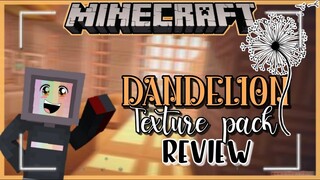 ✓ DANDELION 🌼 Texture pack Review for MCPE | The girl miner