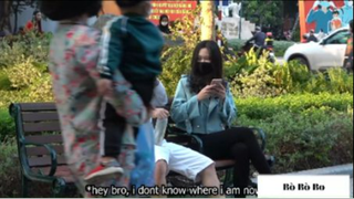 Troll ghế mới sơn 1 #haihuoctroll