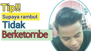 cara supaya rambut tidak berketombe, tip ampuh supaya tidak berketombe