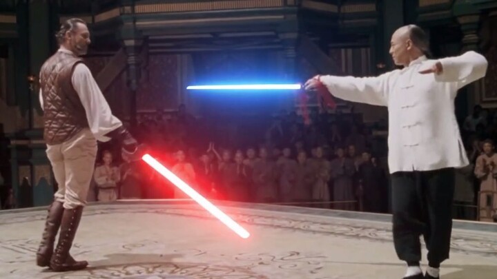 Phiên bản kiếm ánh sáng "Fearless" của Star Wars của kiếm ánh sáng Trung Quốc so với kiếm ánh sáng p