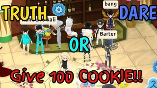 TRUTH OR DARE BISA JAWAB DAPAT 100 COOKIE..!🍪 (HOTEL HIDEAWAY)