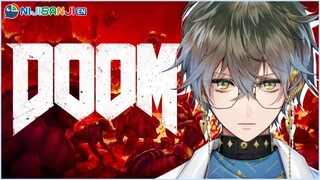 【DOOM】Lock and load, we're going to hecc!【NIJISANJI EN | Ike Eveland】
