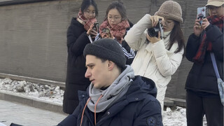 列宾美院Dima在北京胡同写生