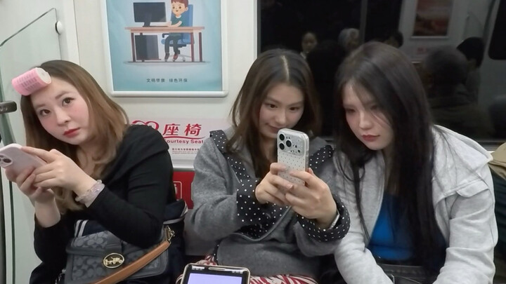 Subway networking on display—too funny!
