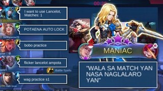 LANCELOT 1 MATCH PRANK!!🤣LT TO! 🤣| (FLICKER+LANCELOT=META) | MLBB