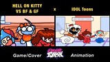 VS Hell On Kitty (Horror Hello Kitty) | GAME x FNF Animation